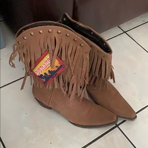 Brand new with tags Durango fringe cowboy boots